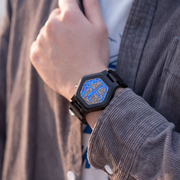 relogio masculino bobo bird wood watch men led electronic display unique watch gifts for husband night vision dropshipping oem, Slivery;brown
relogio masculino bobo bird wood watch men led electronic display unique watch gifts for husband night vision dropshipping oem, Slivery;brown