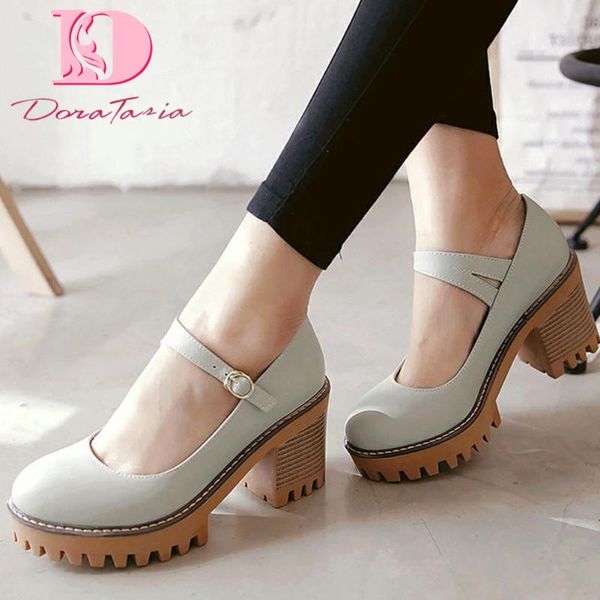 doratasia большой размер 43 платформа коренастый high heels 2020 spring нескользкой подошвой отдыха mary janes обувь женщины насосы, Black
doratasia большой размер 43 платформа коренастый high heels 2020 spring нескользкой подошвой отдыха mary janes обувь женщины насосы, Black