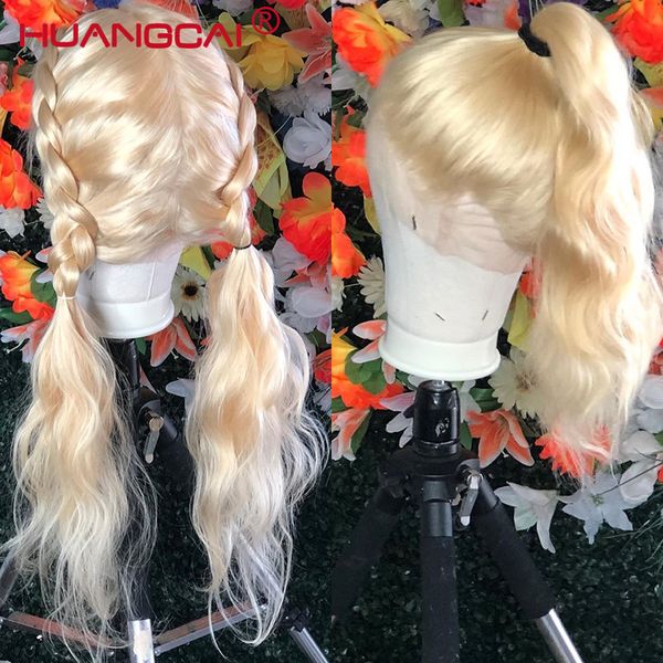 #613 blonde lace front human hair wigs glueless brazilian body wave 13*4 lace frontal wig pre plucked blonde remy lace wigs, Black
#613 blonde lace front human hair wigs glueless brazilian body wave 13*4 lace frontal wig pre plucked blonde remy lace wigs, Black