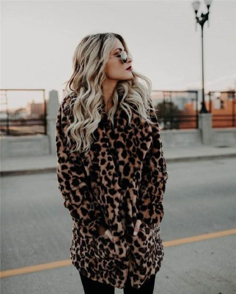 fur jacket women winter warm fashion leopard printed faux fur women's coats female casual jackets s to xxl, Black
fur jacket women winter warm fashion leopard printed faux fur women's coats female casual jackets s to xxl, Black