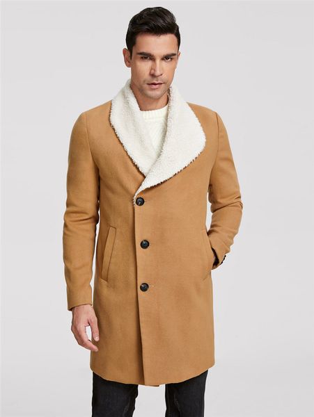 solid color fleece mens coats slim casual pockets winter mens designer jackets lapel neck long sleeve warmth mens winter coats, Black;brown
solid color fleece mens coats slim casual pockets winter mens designer jackets lapel neck long sleeve warmth mens winter coats, Black;brown