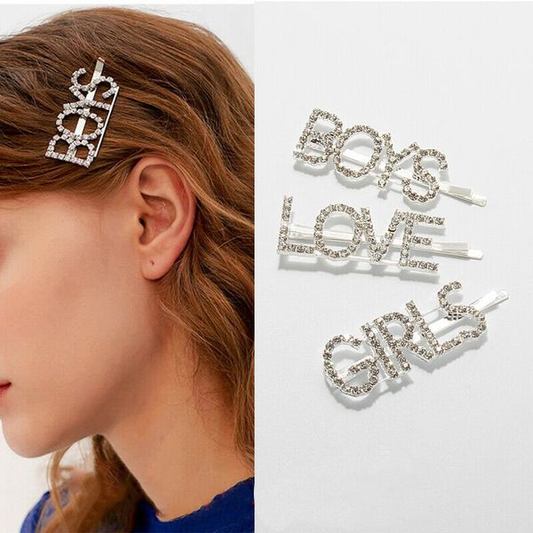 girls letter hair clip women rhinestone crystal hair clips hairpin hairgrip barrettes accessories jewelry gifts, Golden;silver
girls letter hair clip women rhinestone crystal hair clips hairpin hairgrip barrettes accessories jewelry gifts, Golden;silver