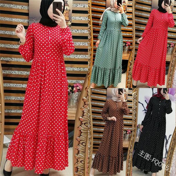 Plus Size Polka Dot Kaftan Abaya Dubai Hijab Muslim Dress Caftan Marocain Turkish Dresses Jilbab Abayas For Women Islam Clothing
Plus Size Polka Dot Kaftan Abaya Dubai Hijab Muslim Dress Caftan Marocain Turkish Dresses Jilbab Abayas For Women Islam Clothing