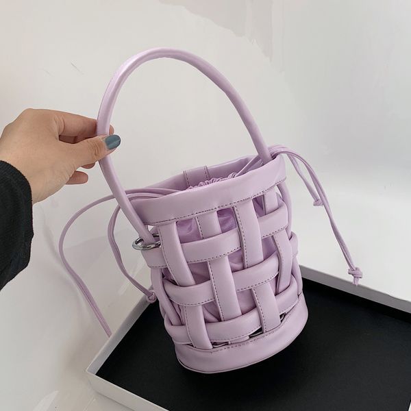 cutout waffle small pu leather bucket bags crossbody bags for women 2020 solid color shoulder handbags female cross body bag
cutout waffle small pu leather bucket bags crossbody bags for women 2020 solid color shoulder handbags female cross body bag