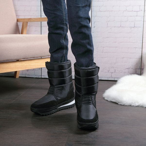 winter men's and women's snow boots black winter shoes waterproof non-slip thickened flat bottom warm high tube plus size 36-47
winter men's and women's snow boots black winter shoes waterproof non-slip thickened flat bottom warm high tube plus size 36-47