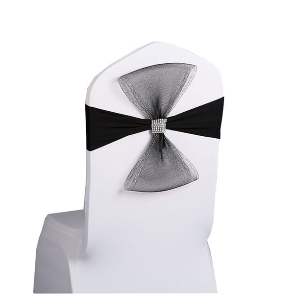 sashes 100pcs organza rhinesoned chair knot decoration for wedding stretch cover band
sashes 100pcs organza rhinesoned chair knot decoration for wedding stretch cover band