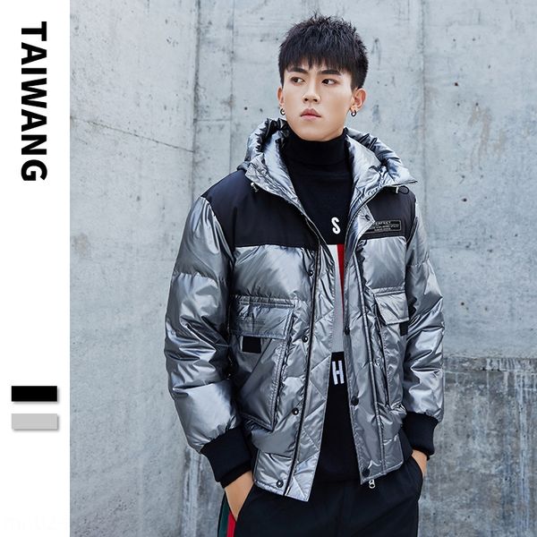 fashion brand white duck down jacket men's 2019 warm down jacket short coat winter new men's thickened warm hooded short coat for, Black
fashion brand white duck down jacket men's 2019 warm down jacket short coat winter new men's thickened warm hooded short coat for, Black