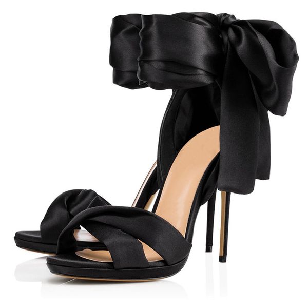 enmayer new women's sandals black red high heels summer shoes satin solid strappy thin heeled sandals wedding women
enmayer new women's sandals black red high heels summer shoes satin solid strappy thin heeled sandals wedding women