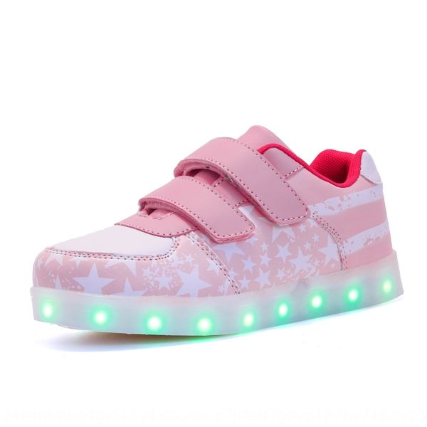 2019 magic children's led luminous fashion usb charging luminous light shoes magic sticker children's shoes men and women, Black
2019 magic children's led luminous fashion usb charging luminous light shoes magic sticker children's shoes men and women, Black