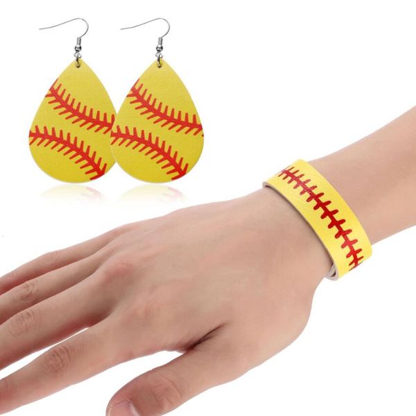dhl 2020 new national flag leather earrings leather bracelet, sports bracelet, pu leather baseball earrings, designer earring and bracelet, Silver
dhl 2020 new national flag leather earrings leather bracelet, sports bracelet, pu leather baseball earrings, designer earring and bracelet, Silver