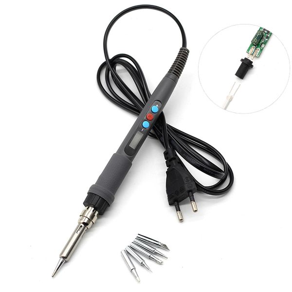 digital lcd adjustable temperature electric soldering iron solder station repair tools 220v 60w ceramic heater 900m tip vs 936d
digital lcd adjustable temperature electric soldering iron solder station repair tools 220v 60w ceramic heater 900m tip vs 936d