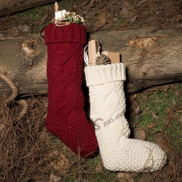 small gift wool hand knitted twist osmanthus needle wool christmas gift bag christmas socks candy bag decorative socks, Pink;yellow
small gift wool hand knitted twist osmanthus needle wool christmas gift bag christmas socks candy bag decorative socks, Pink;yellow