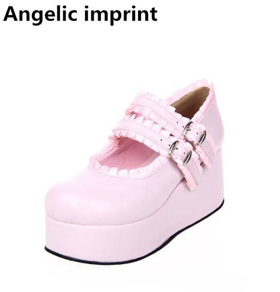 angelic imprint woman mori girl lolita cosplay shoes lady high heels wedges pumps women princess dress party platform shoes 47, Black
angelic imprint woman mori girl lolita cosplay shoes lady high heels wedges pumps women princess dress party platform shoes 47, Black