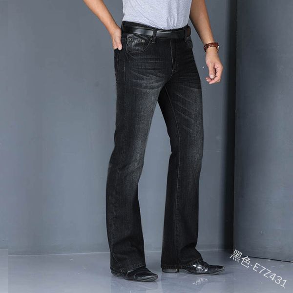 wepbel summer flare jeans fashion solid color men's multi-pockets pants mid waist full length jeans, Blue
wepbel summer flare jeans fashion solid color men's multi-pockets pants mid waist full length jeans, Blue