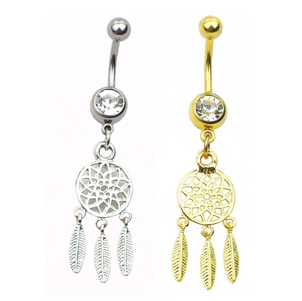 d0649 ( 2 colors ) clear color belly ring nice dream catcher style belly ring with piercing body jewlery navel belly ring body jewelry, Silver
d0649 ( 2 colors ) clear color belly ring nice dream catcher style belly ring with piercing body jewlery navel belly ring body jewelry, Silver