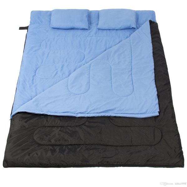огромный двойной спальный мешок 23f / -5c 2 person camping пешеходные 86 "x60" w / 2 подушки новые
огромный двойной спальный мешок 23f / -5c 2 person camping пешеходные 86 "x60" w / 2 подушки новые