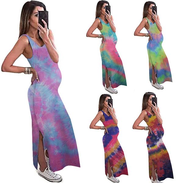 беременные женщины tie dye платье без рукавов crew neck тонкий fit повседневные платья famale split одежда, Black;gray
беременные женщины tie dye платье без рукавов crew neck тонкий fit повседневные платья famale split одежда, Black;gray