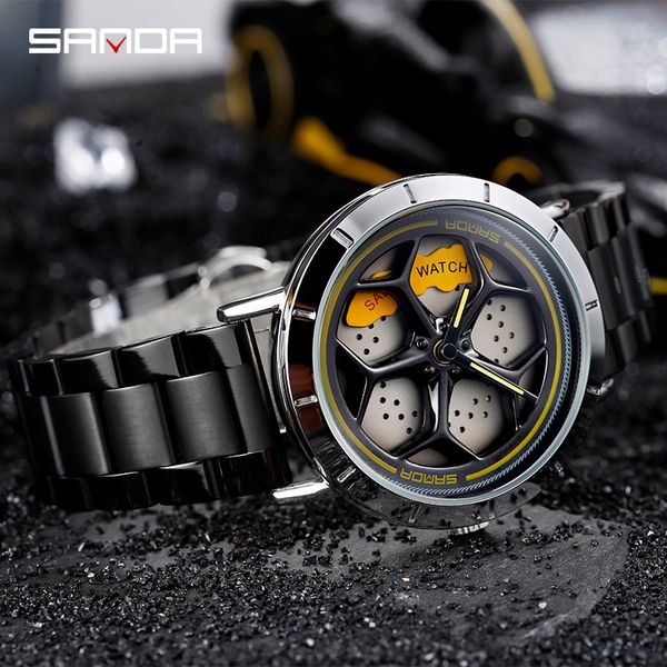 highend new style stylish watch mens wheel quartz mens watch student steel belt waterproof rotating watch, Slivery;brown
highend new style stylish watch mens wheel quartz mens watch student steel belt waterproof rotating watch, Slivery;brown
