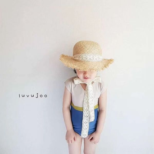 customized lafite hat children's large eaves along the summer flat ribbon ribbon bow tie, Blue;gray
customized lafite hat children's large eaves along the summer flat ribbon ribbon bow tie, Blue;gray