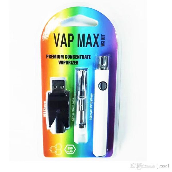 High Quality Vap Max W3 Starter Kit 350mAh Vertex Preheat VV Battery Vape Pen With 0.5ml 1.0ml 92A3 TH205 Cartridge Tank Genuine 7264991
High Quality Vap Max W3 Starter Kit 350mAh Vertex Preheat VV Battery Vape Pen With 0.5ml 1.0ml 92A3 TH205 Cartridge Tank Genuine 7264991