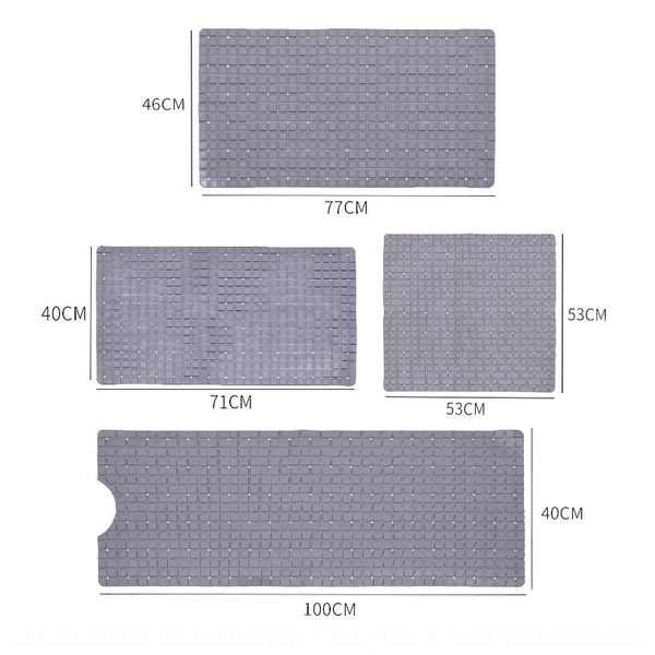 77*46 square bathroom household toilet non-slip suction cups non-slip shower room bath mat toilet sucker anti-slip mat
77*46 square bathroom household toilet non-slip suction cups non-slip shower room bath mat toilet sucker anti-slip mat