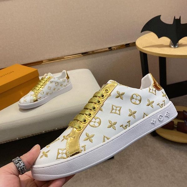 2020b luxury design leather printed rubber sole sneakers fashion wild mens casual shoes mens banquet shoes size: 38-45, Black
2020b luxury design leather printed rubber sole sneakers fashion wild mens casual shoes mens banquet shoes size: 38-45, Black