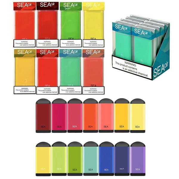 SEA AIR одноразовое устройство Pod Kit 450mAh Аккумулятор укажи картриджи 500 2,6 мл пуфы Vape Слейте Pen VS Bar Plus Flow
SEA AIR одноразовое устройство Pod Kit 450mAh Аккумулятор укажи картриджи 500 2,6 мл пуфы Vape Слейте Pen VS Bar Plus Flow