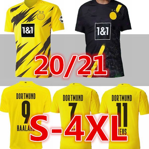 s-4xl haaland borussia dortmund soccer jersey 20 21 football shirts 2020 2021 110th sancho reus hummels brandt gotze men kids kit maillot, Black;yellow
s-4xl haaland borussia dortmund soccer jersey 20 21 football shirts 2020 2021 110th sancho reus hummels brandt gotze men kids kit maillot, Black;yellow