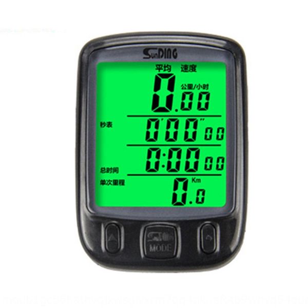 shundong 563c wire control light control green backlight bicycle wireless code meter bicycle riding speed meter step counting
shundong 563c wire control light control green backlight bicycle wireless code meter bicycle riding speed meter step counting