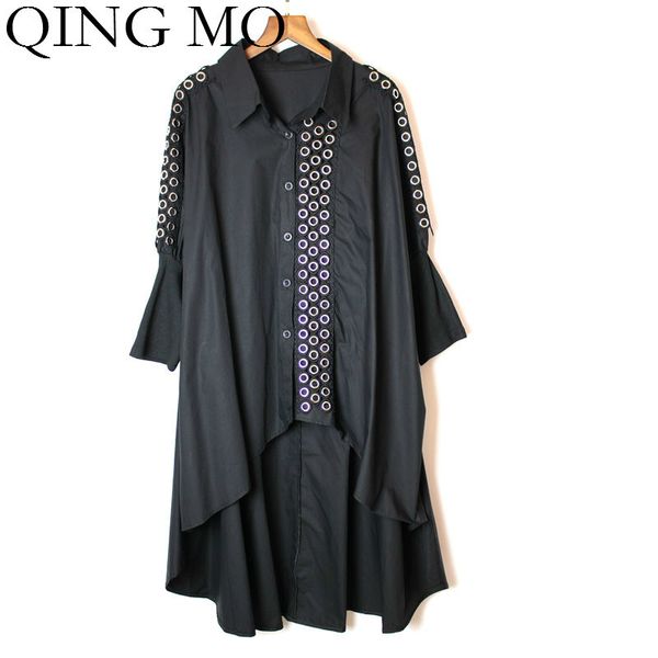 qing mo women punk style personality patchwork blouse women half sleeve batwing sleeve blouse plus size irregular zqy1386, White
qing mo women punk style personality patchwork blouse women half sleeve batwing sleeve blouse plus size irregular zqy1386, White