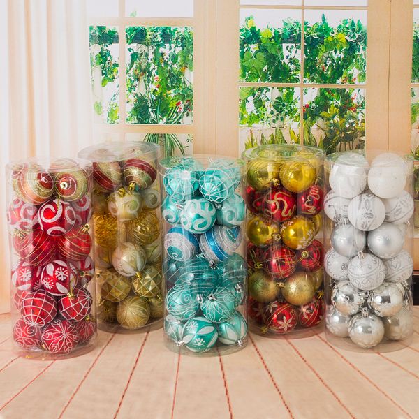 6cm новогодние шары 24pcs рождественская елка украшения рождественского нарисованные шаров
6cm новогодние шары 24pcs рождественская елка украшения рождественского нарисованные шаров