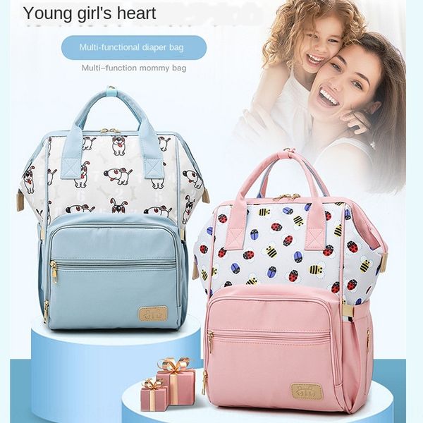 mummy bag fashion cartoon multi-function mother and baby bag mother travel diaper bottle backpack baby diaper milk bottle backpack
mummy bag fashion cartoon multi-function mother and baby bag mother travel diaper bottle backpack baby diaper milk bottle backpack
