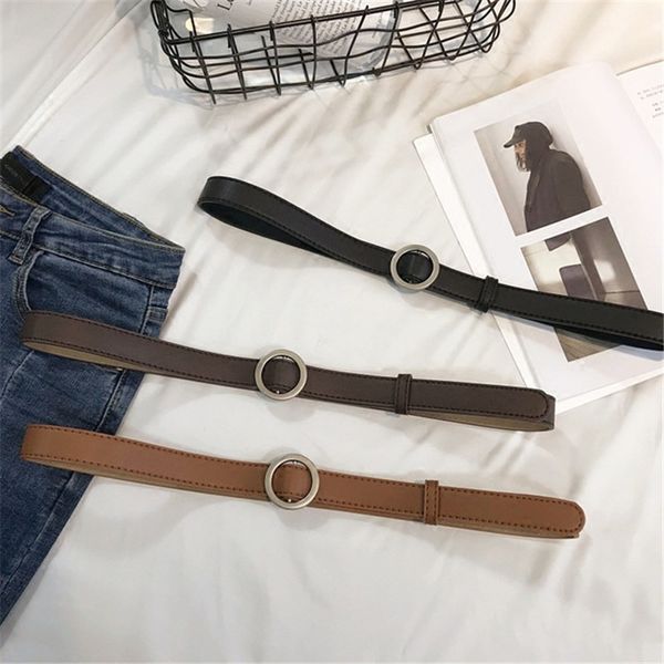 korean version of the fashion simple wild thin belt pants tide black no hole round buckle student belt female, Black;brown
korean version of the fashion simple wild thin belt pants tide black no hole round buckle student belt female, Black;brown