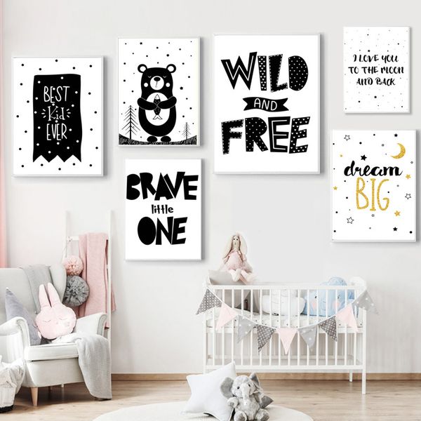 baby nursery wall art bear canvas poster print cartoon positive love quote painting nordic style children room decor picture
baby nursery wall art bear canvas poster print cartoon positive love quote painting nordic style children room decor picture
