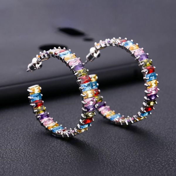 jankelly 44mm luxury cubic zircon arror big hoop earrings for women wedding crystal cz party jewelry engagement earring, Golden
jankelly 44mm luxury cubic zircon arror big hoop earrings for women wedding crystal cz party jewelry engagement earring, Golden