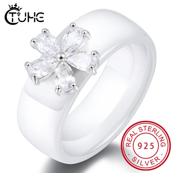 925 silver cz crystal women ring bling white stone flower shape healthy ceramic rings fashion women chritmas jewelry gift, Golden;silver
925 silver cz crystal women ring bling white stone flower shape healthy ceramic rings fashion women chritmas jewelry gift, Golden;silver