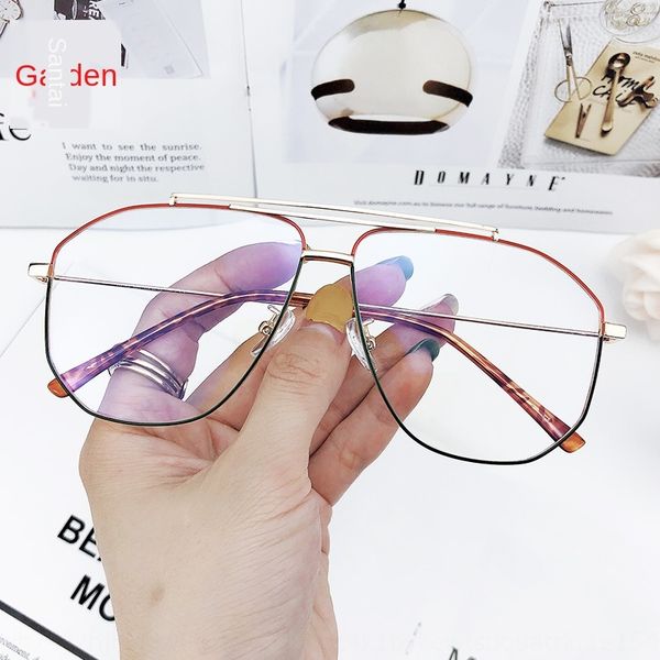 2020 new g family li yu ni ni same blue-proof glasses goggles glasses women's double beam goggles fashionable men 0299, Silver
2020 new g family li yu ni ni same blue-proof glasses goggles glasses women's double beam goggles fashionable men 0299, Silver