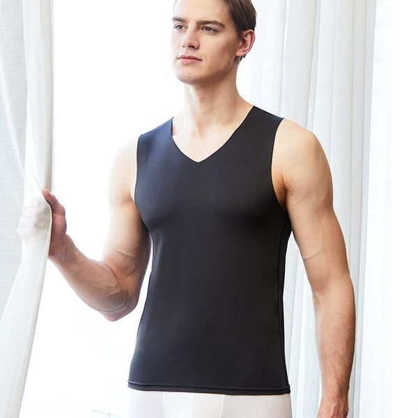 new men' ice silk bottoming seamless fitness high elastic sports men' black and vest shirt vest white base shirt generation, White;black
new men' ice silk bottoming seamless fitness high elastic sports men' black and vest shirt vest white base shirt generation, White;black