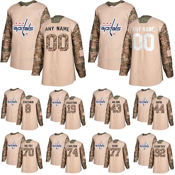 washington capitals camo veterans day practice jerseys 8 alexander ovechkin 74 carlson 43 wilson custom any number any name hockey jersey, Black;red
washington capitals camo veterans day practice jerseys 8 alexander ovechkin 74 carlson 43 wilson custom any number any name hockey jersey, Black;red