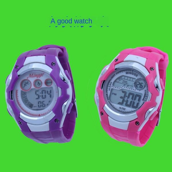 electronic luminous electronic korean multi-functional colorful luminous waterproof sports watch children's watch, Blue
electronic luminous electronic korean multi-functional colorful luminous waterproof sports watch children's watch, Blue