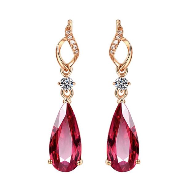 vintage ruby gemstones diamond dangle drop earrings for women red crystal 18k rose gold color jewelry luxury bague bijoux gift, Silver
vintage ruby gemstones diamond dangle drop earrings for women red crystal 18k rose gold color jewelry luxury bague bijoux gift, Silver