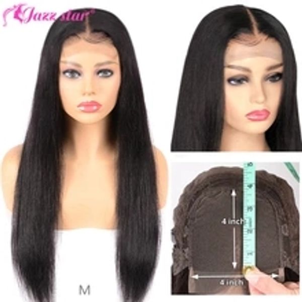 brazilian 4*4 lace closure wig straight human hair wigs for black women non-remy jazz star 150% density lace wig with baby hair
brazilian 4*4 lace closure wig straight human hair wigs for black women non-remy jazz star 150% density lace wig with baby hair