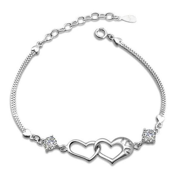new love charms heart to heart bracelet band with luxurious cz diamond silver bangle bracelet lady christmas gift, Golden;silver
new love charms heart to heart bracelet band with luxurious cz diamond silver bangle bracelet lady christmas gift, Golden;silver