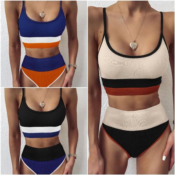 ribbed stripe women swimwear high waist female swimming suit padded push up bathing suit patchwork striped bikinis set beachwear, White;black
ribbed stripe women swimwear high waist female swimming suit padded push up bathing suit patchwork striped bikinis set beachwear, White;black