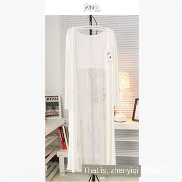 yuk1p лето ранней осени марля пальто платок тонких ветровки пальто шаль модального шифон шить длинный солнцезащитный крем женского длинного, Tan;black