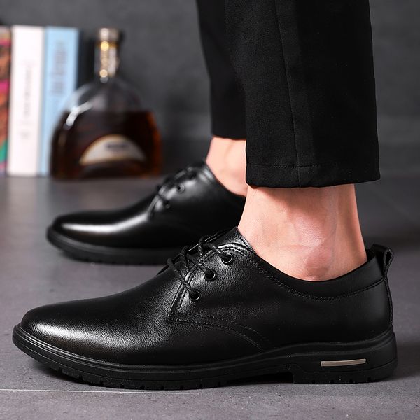 new leather informales hombre flat spring mens para men sapato fashion comfortable masculino zapatos mens shoe breathable, Black
new leather informales hombre flat spring mens para men sapato fashion comfortable masculino zapatos mens shoe breathable, Black