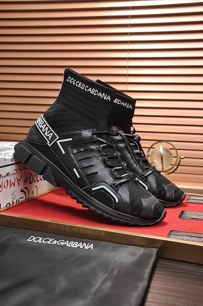 new8 luxury high men and women casual shoes fashion wild sports socks shoes outdoor travel shoes original box packaging size 35-46, Black
new8 luxury high men and women casual shoes fashion wild sports socks shoes outdoor travel shoes original box packaging size 35-46, Black