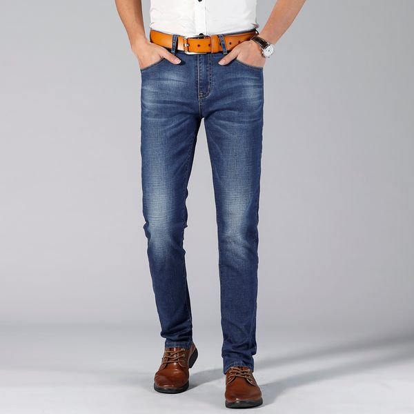 men's jeans man slim fit stretch brand men casual straight business classic blue long male denim slim-fit trousers pants
men's jeans man slim fit stretch brand men casual straight business classic blue long male denim slim-fit trousers pants