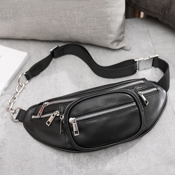 chest women 2019 new soft leather king running bag women ins korean fashion girl satchel satchel chain shoulder messenger bag
chest women 2019 new soft leather king running bag women ins korean fashion girl satchel satchel chain shoulder messenger bag