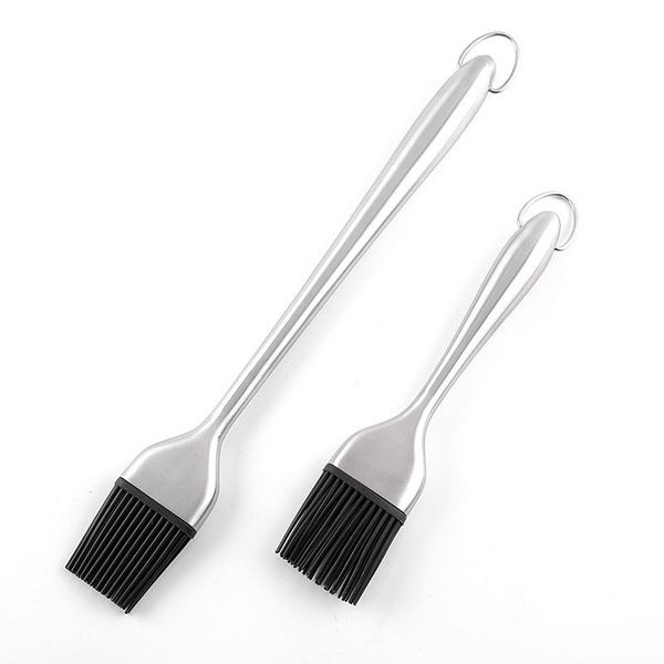 bbq silicone sauce basting brush stainless steel handle pastry brush barbecue tools for cooking marinating jk2007xb
bbq silicone sauce basting brush stainless steel handle pastry brush barbecue tools for cooking marinating jk2007xb